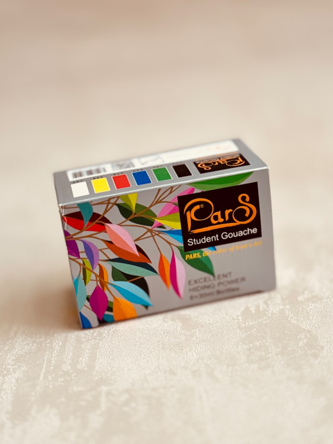گواش 6 رنگ پارس
