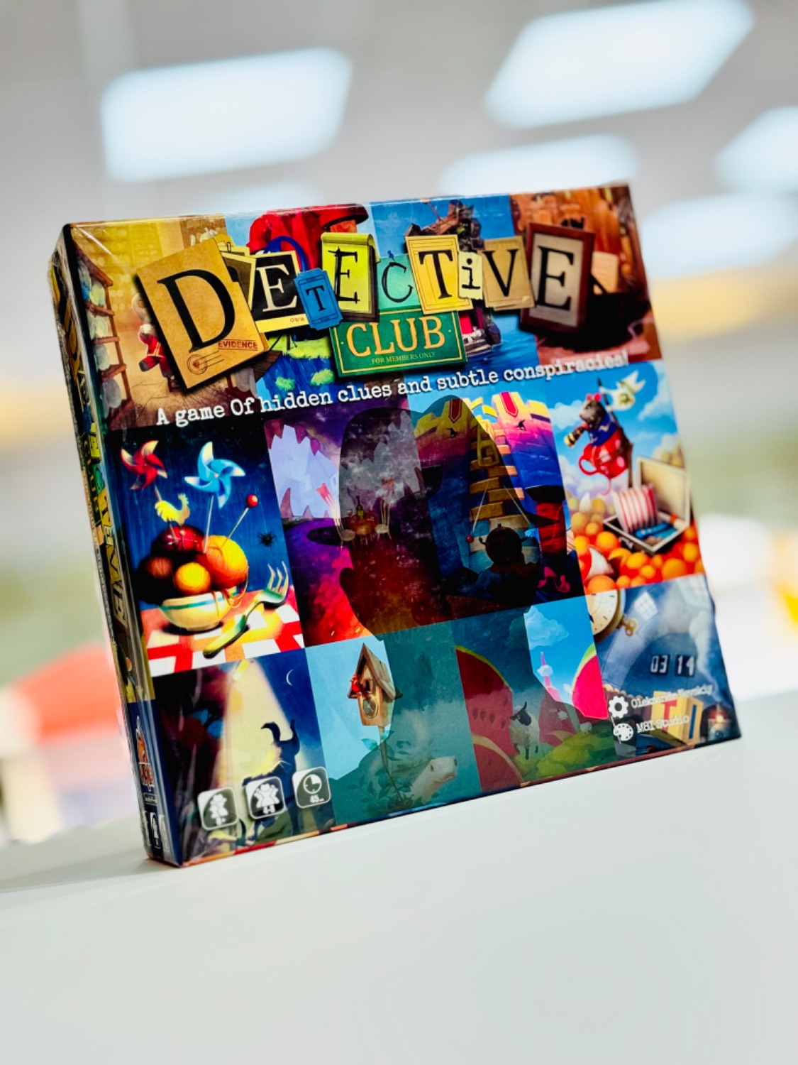 بازی فکری باشگاه کاراگاهان Detective club