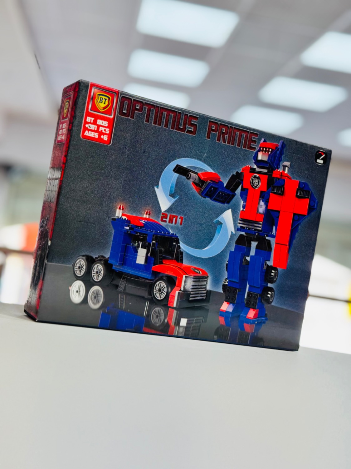 لگو تبدیل شونده OPTIMUS PRIME BT 805