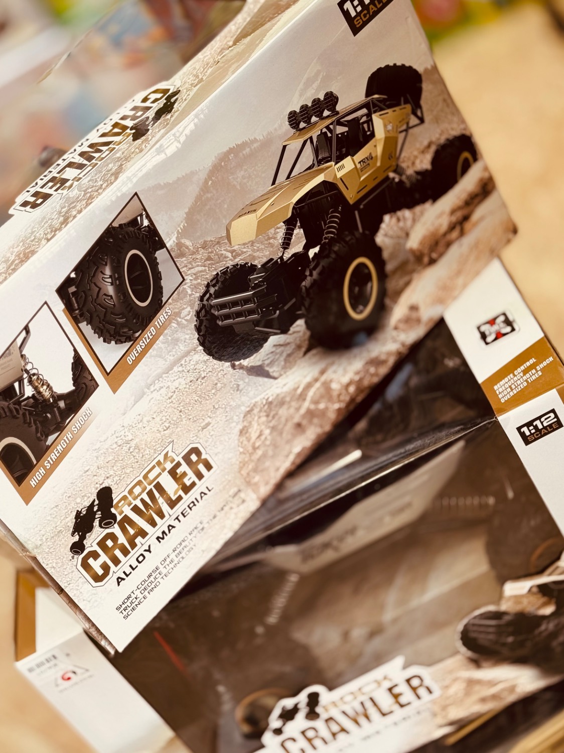 ماشین کنترلی آفرود بزرگ شارژی crawler مدل 2026